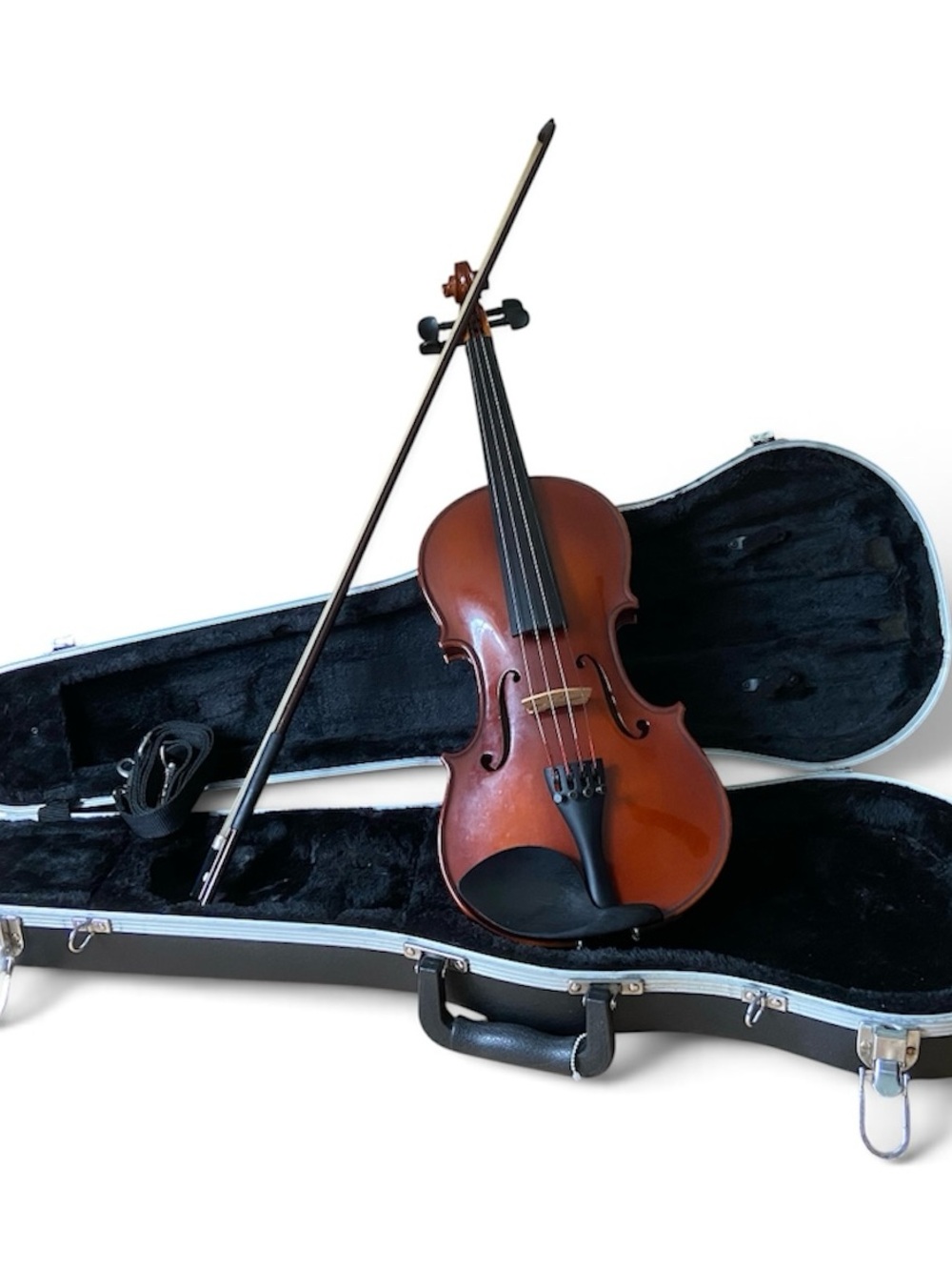 Scherl & Roth 4/4 Student Violin Outfit (Model R101E4) 2007 Premium Flamed Wood